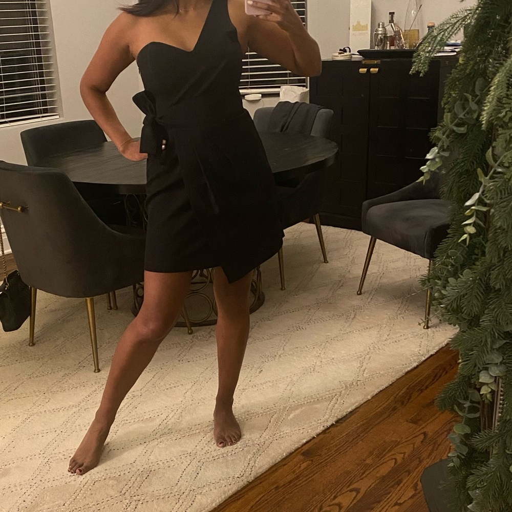 Back wrap dress